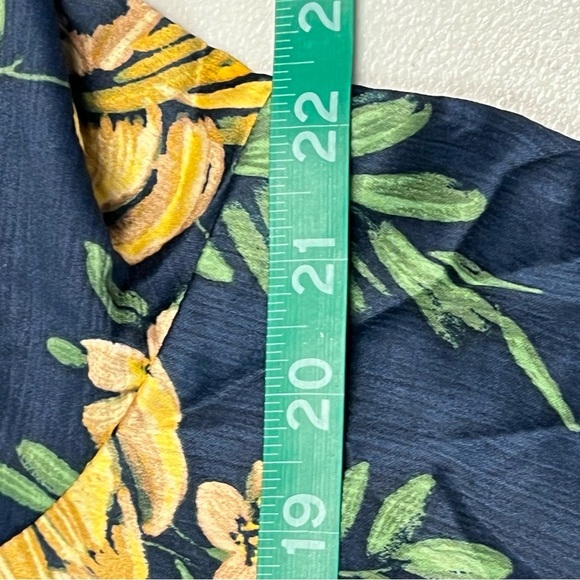 Jessica Simpson Blue A-line Long Sleeve Wrap Dress - Picture 9 of 9